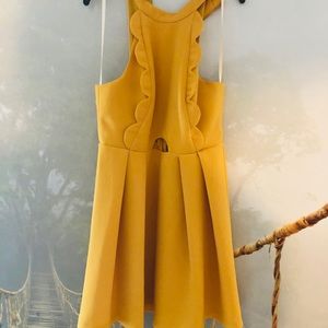 yellow dress from bcbg generation